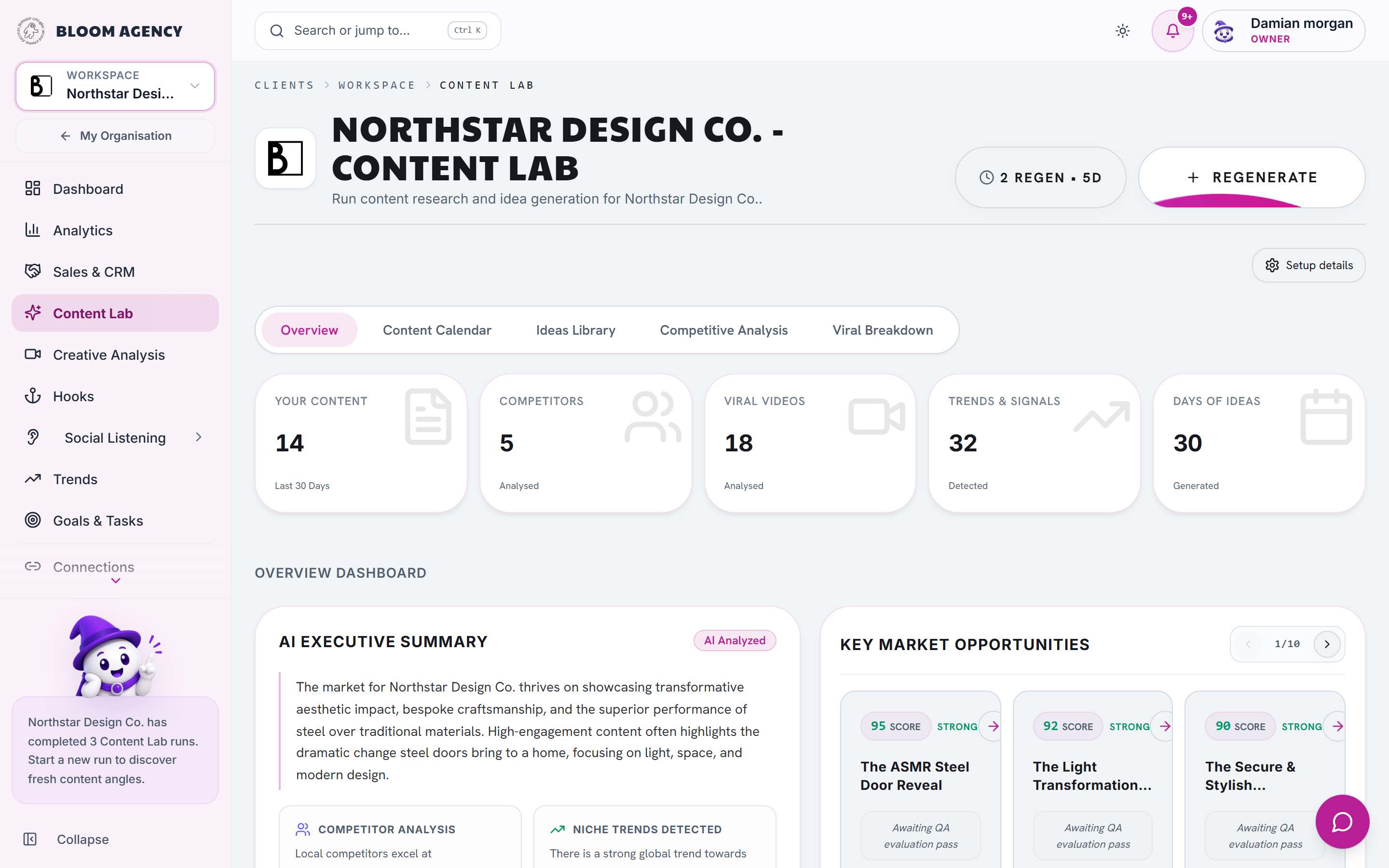 Content Lab Research Generator